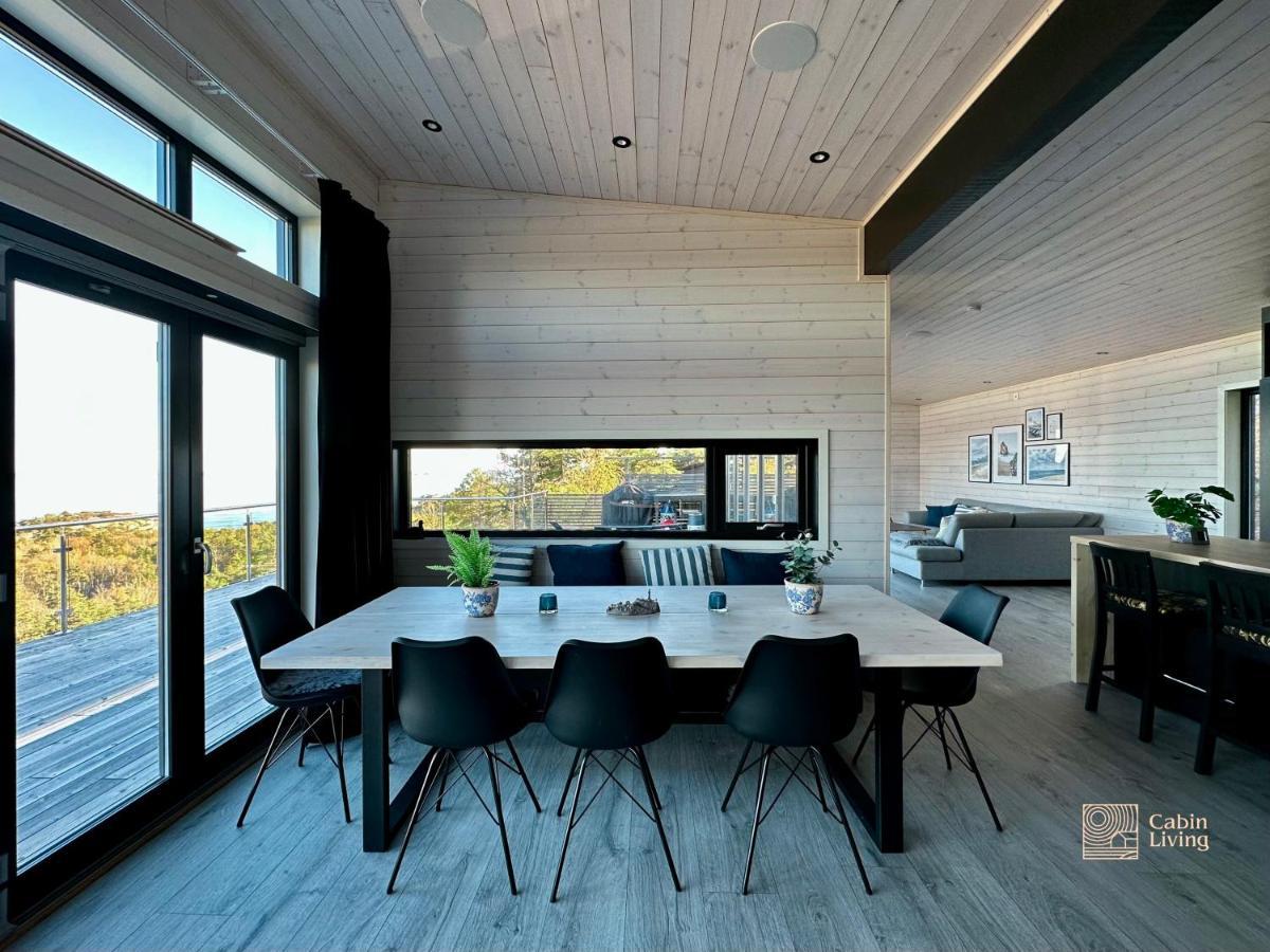 Brand New Beautiful Cabin View Wifi Sonos System Larvik Exterior photo